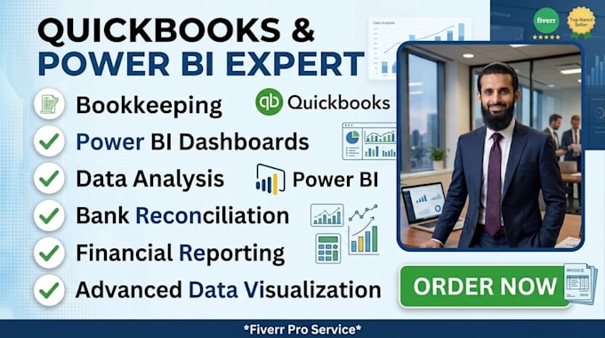 do quickbooks bookkeeping connect with power bi