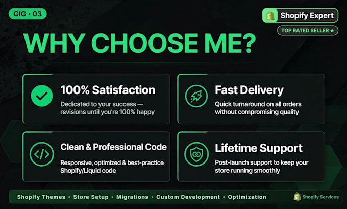 fix shopify bugs, redesign shopify store in 24 hours