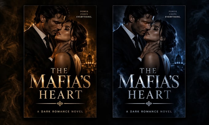 design a mafia romance book cover