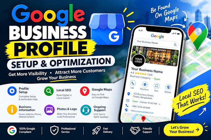 create verified google my business listing for your business