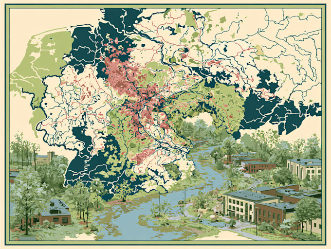 do vector map illustration and event map