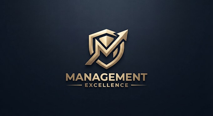 design a professional and powerful manager logo