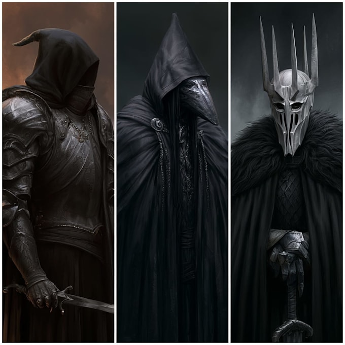 draw dark art gothic illustrations