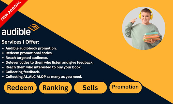 do audible or amazon acx audiobook promotion