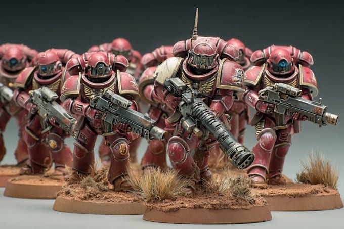 paint your warhammer, or other tabletop miniatures and more