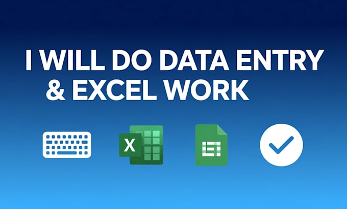 do fast data entry in excel and google sheets