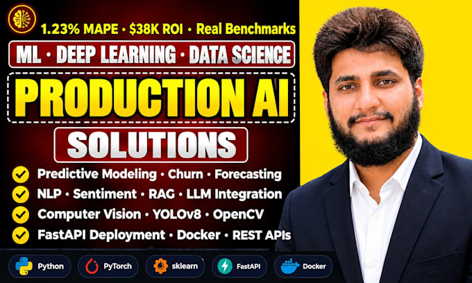 build machine learning models, predictive analytics and ai solutions in python