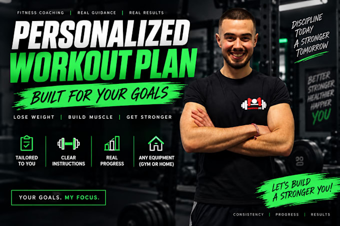 create a personalized workout plan for your fitness goals