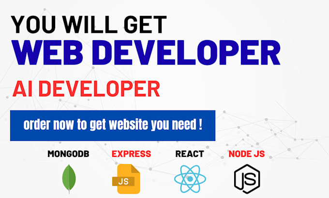 be full stack web developer ai software mern stack developer