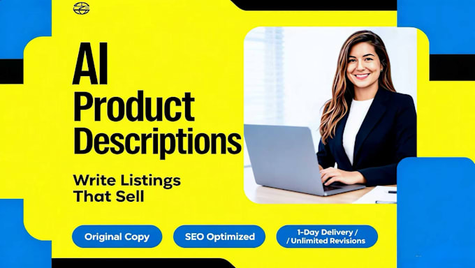 write ai powered product descriptions for ecommerce listings