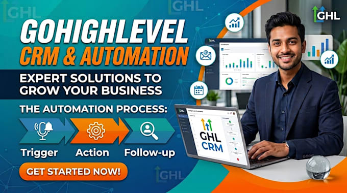 setup gohighlevel CRM and workflow automation