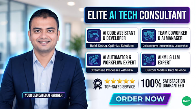 be your ai tech consultant, developer, and automator
