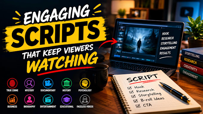 write best youtube scripts for high retention