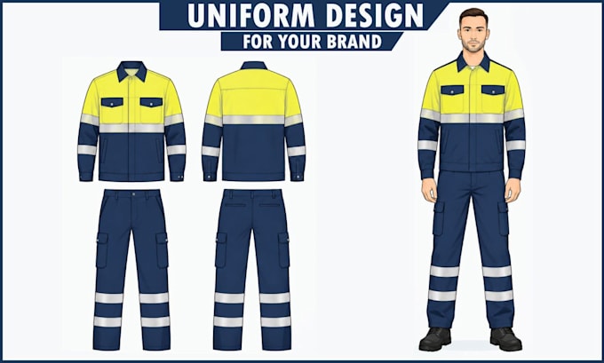 create professional custom uniform and workwear designs