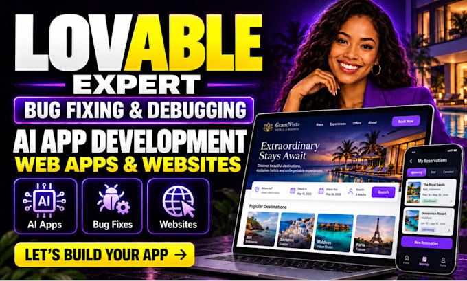 lovable expert lovable app development lovable website bug fixing lovable deploy