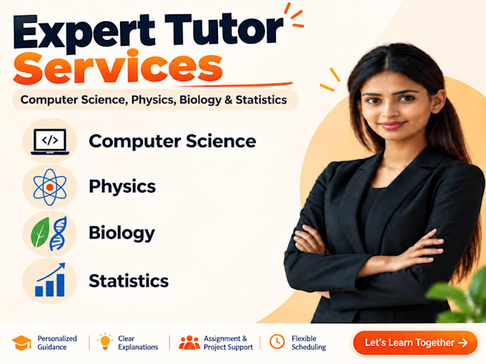 be your  computer science, physics, biology, statistics