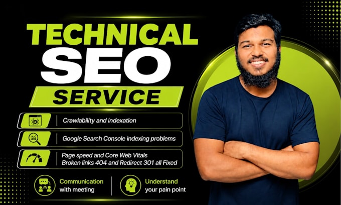 technical SEO service and fix website errors