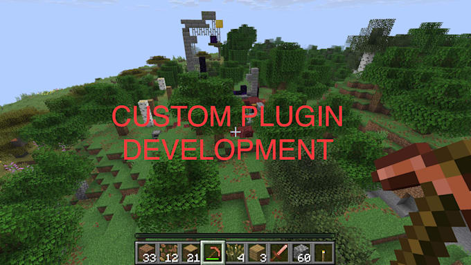 create a custom minecraft plugin for paper, spigot, or bukkit servers