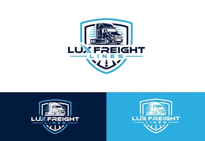 do transport logistic and trucking logo