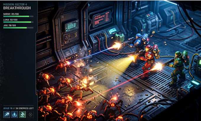 develop a custom multiplayer game in unity