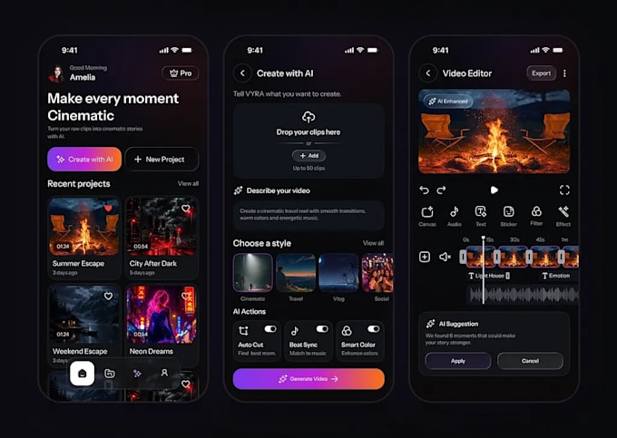 develop ai powered ugc video editing app for creators and marketing agencies