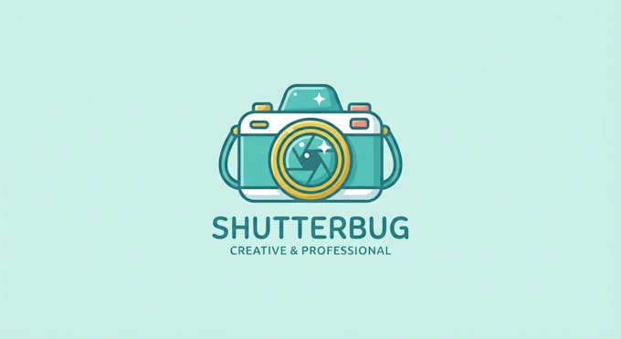 design a creative and professional camera logo