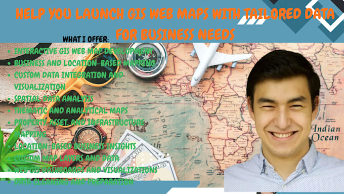 help you launch gis web maps with tailored data for business needs