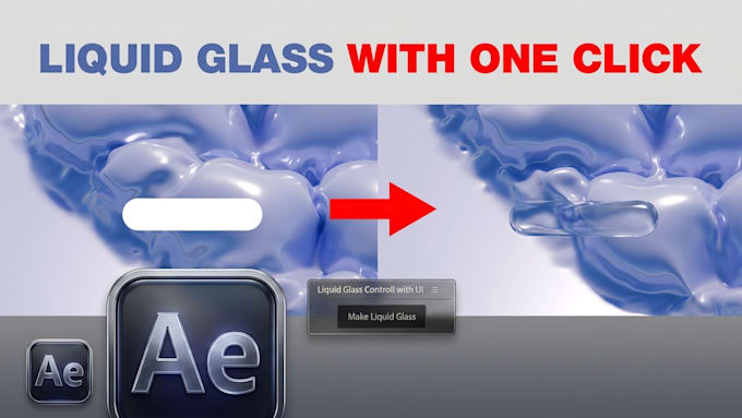 present a plugin liquid glass in after effect