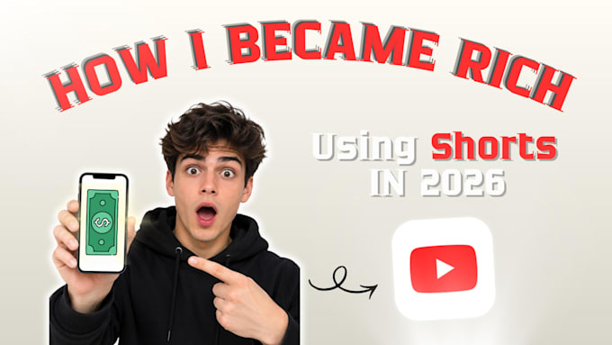 do simple but eye catching youtube thumbnail