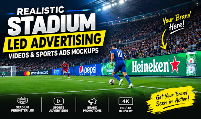 do stadium ads, led perimeter boards stadium billboard, arena led animation