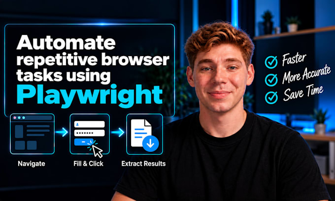 automate repetitive browser tasks using playwright