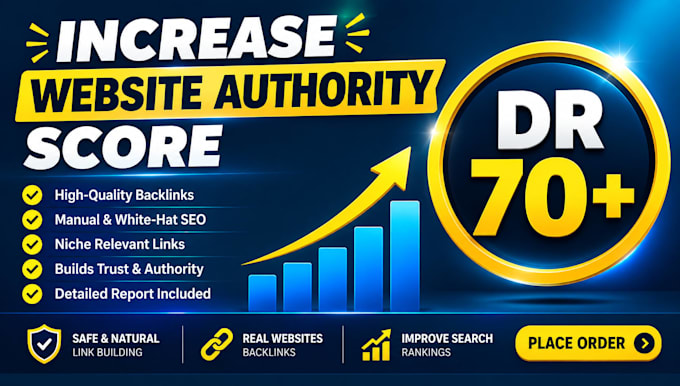 increase domain rating ahref dr 70