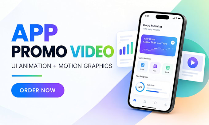 create app promo video website promo mobile app demo video saas explainer ad