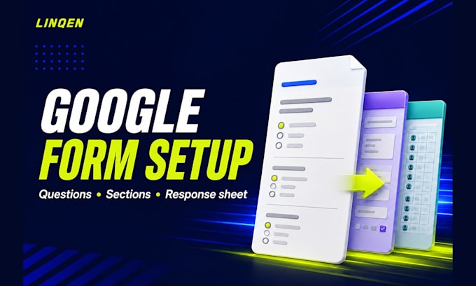 create a clear google form with a response sheet