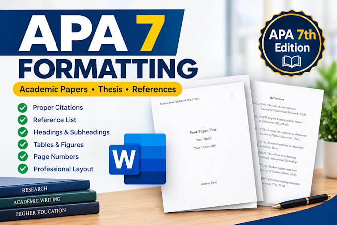 format your document according to apa 7th edition guidelines