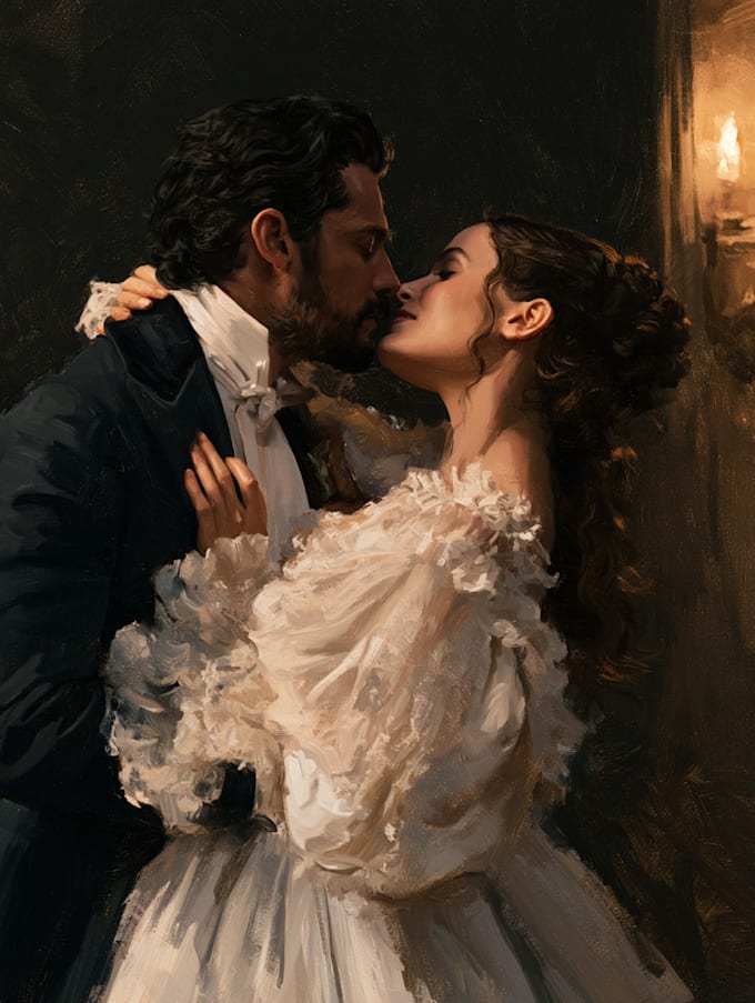draw digital oil painting