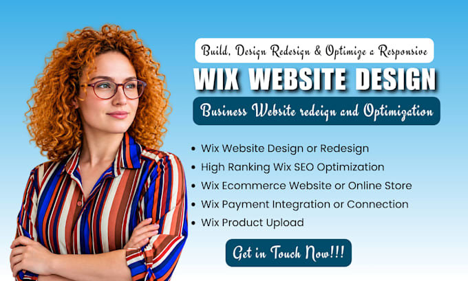 design wix website wix redesign wix studio development wix website