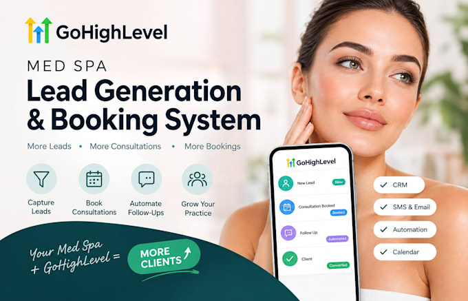gohighlevel lead generation expert for med spa clinics