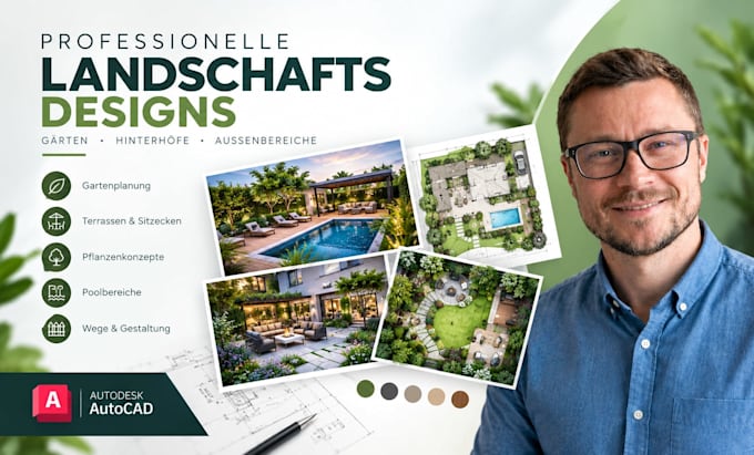 design your landscape, garden and backyard