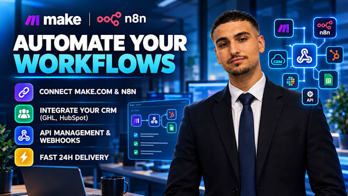 build custom workflow automation make n8n and webhooks