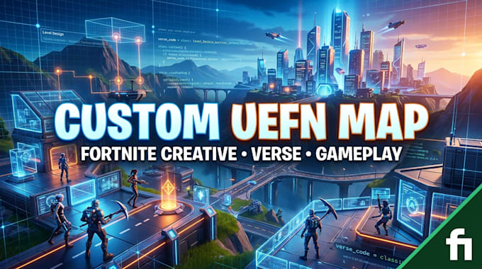 create custom fortnite uefn map, fortnite creative island and verse scripting