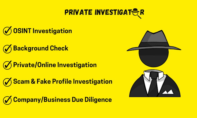 provide professional osint and online background research
