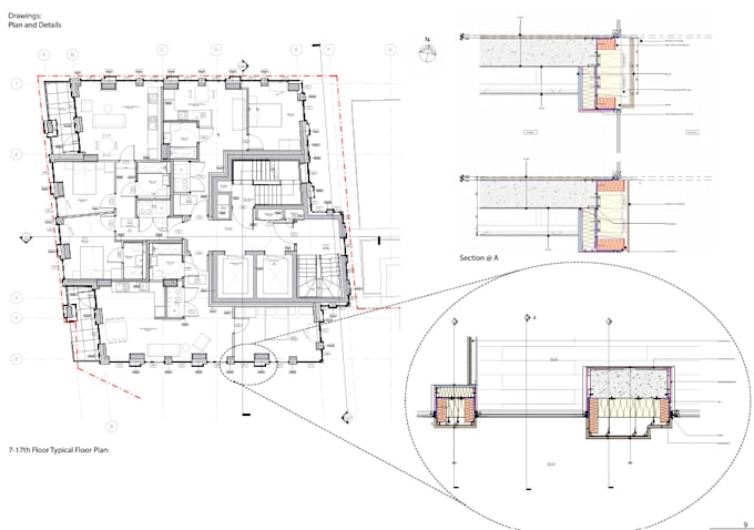 provide architectural and construction drawings