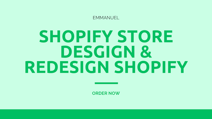 design and redesign shopify store design and redesign shopify store