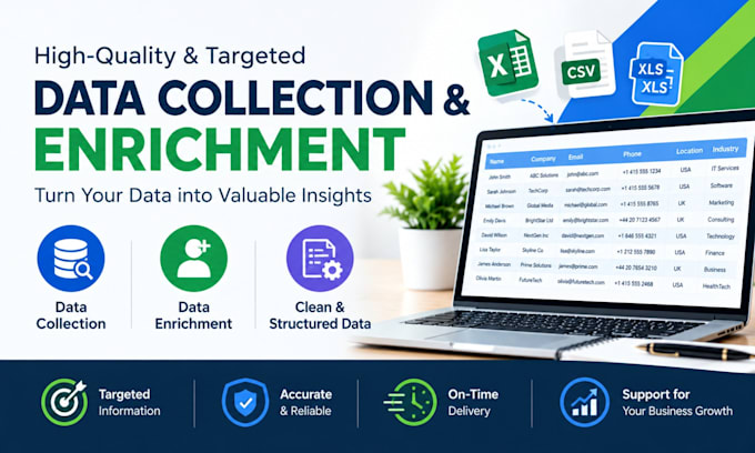 do data enrichment, linkedin leads and data collection