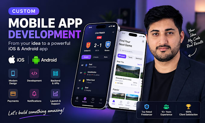 build your custom mobile app from idea to launch