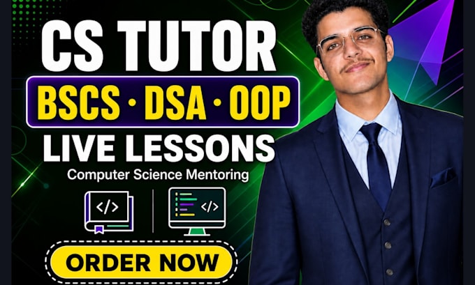 tutor computer science and programming for bscs, software engineering students
