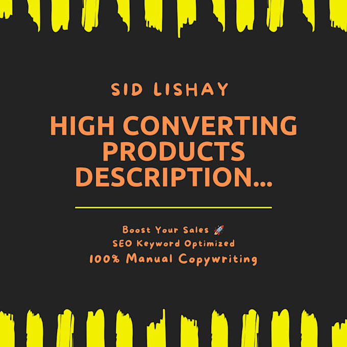 write SEO amazon product descriptions that boost sales