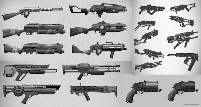 design airsoft parts, gun components, accessories with precision 3d modelling