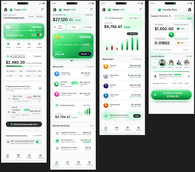create a full app from backend to frontend